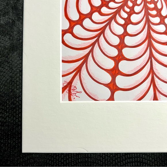 NEW ORIGINAL SIGNED ARTWORK INK DRAWING ON PAPER - Picture 4 of 12